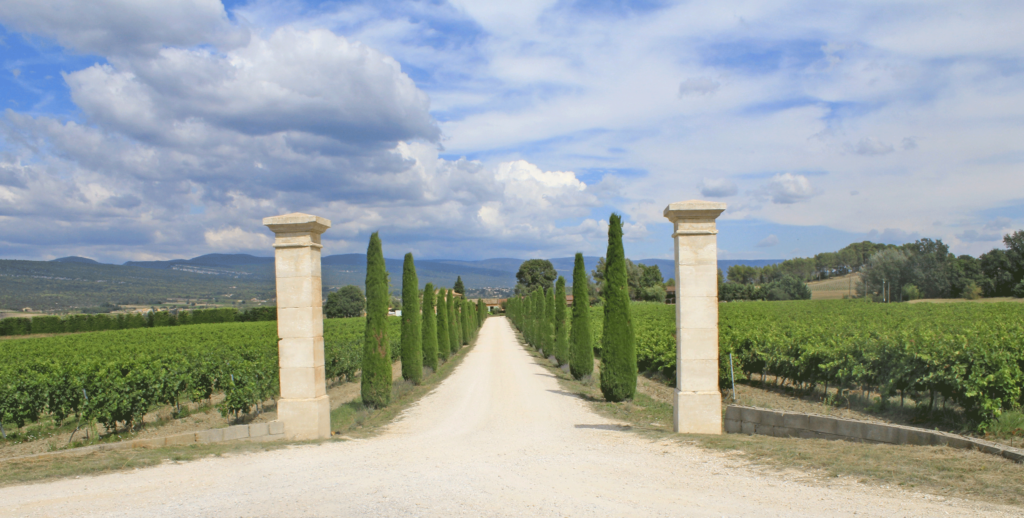 Entrée du domaine